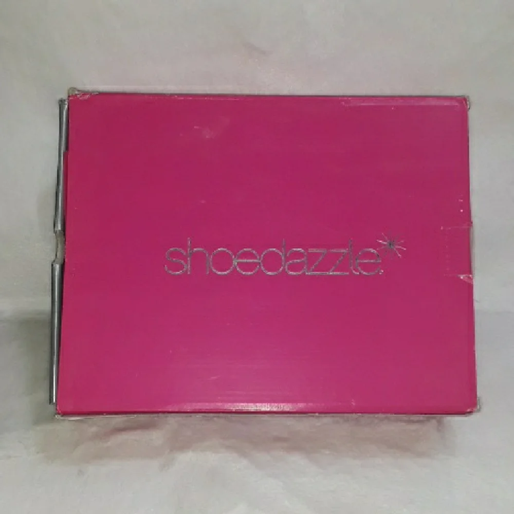 **SOLD** Silver Peep Toe Heels - Picture 10 of 11